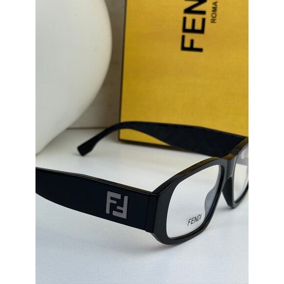 NEW Fendi FE50115I Black Eyeglasses Frames - Picture 5 of 8